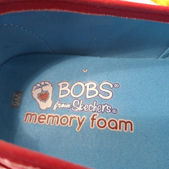 Sketchers Bob's Poppy Tie Dyed Bohemian Hippie Boho Hype Slip On Sneakers Size 6 - Picture 12 of 13